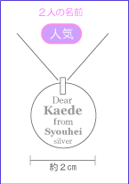 2�l�̖��O�̒a�����v���[���g